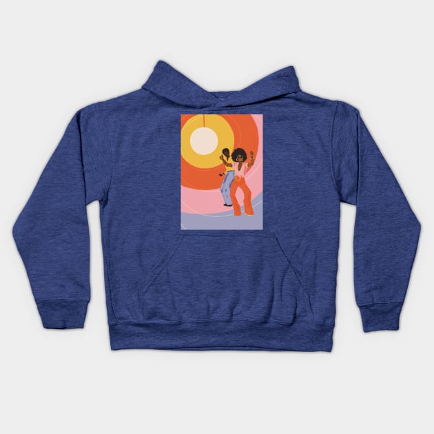 Disco Kids Hoodie by Gigi Rosado